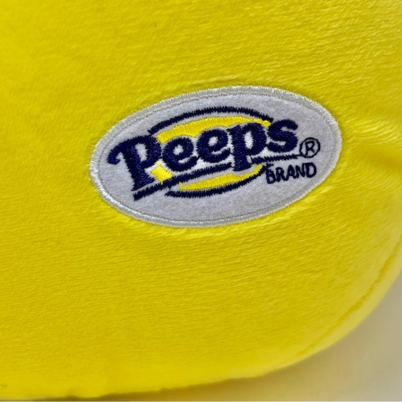 PEEPS Yellow Bunny Easter Plush 15" Pillow - Picture 3 of 5